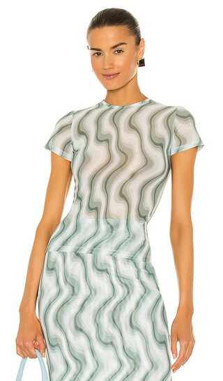 Mini Tee in Swerve | Revolve Clothing (Global)