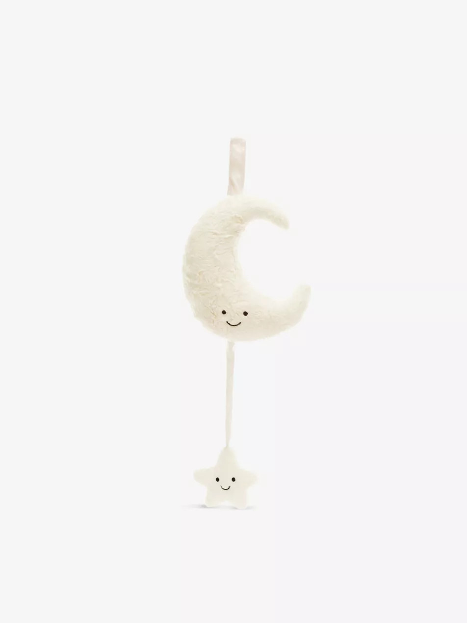 Amuseable Moon woven musical toy 28cm | Selfridges