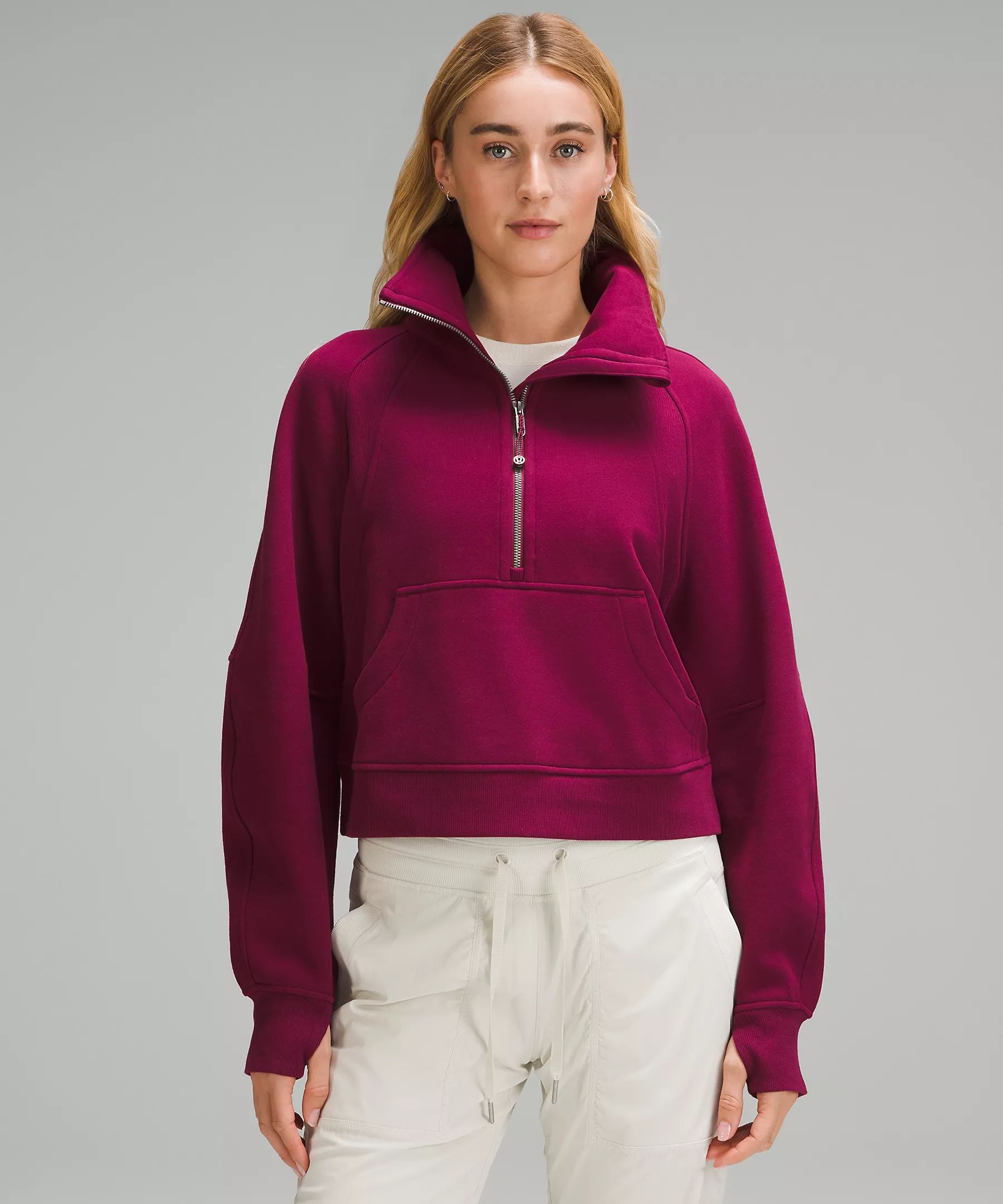 Scuba Oversized Funnel-Neck Half Zip | Women's Hoodies & Sweatshirts | lululemon | Lululemon (US)