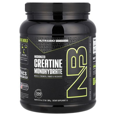 NutraBio Performance, Micronized Creatine Monohydrate, 35.3 oz (1,000 g) | Target