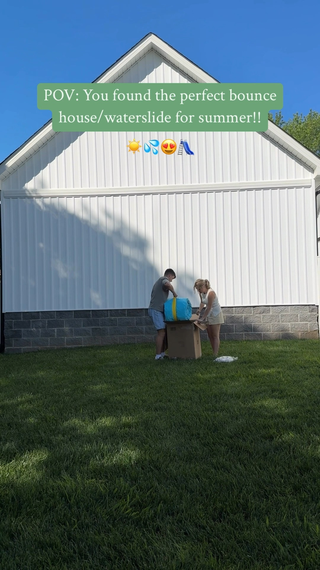 Found the perfect bounce house/waterslide for the kids! Thave a feeling this will get
used a lot this summer ☀️😍💦

#LTKSwim #LTKKids #LTKGiftGuide