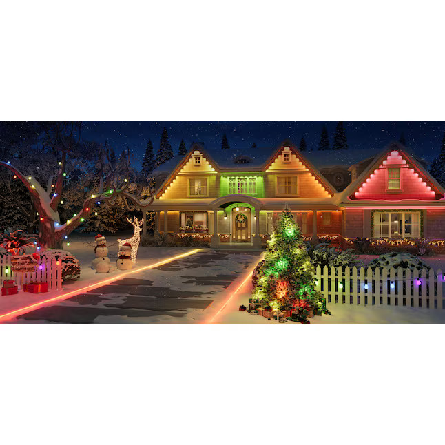 Govee Outdoor 32.8-ft LED Multicolor Strip Light | Lowe's