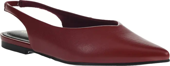 Hadiya Pointed Toe Slingback Flat (Women) | Nordstrom