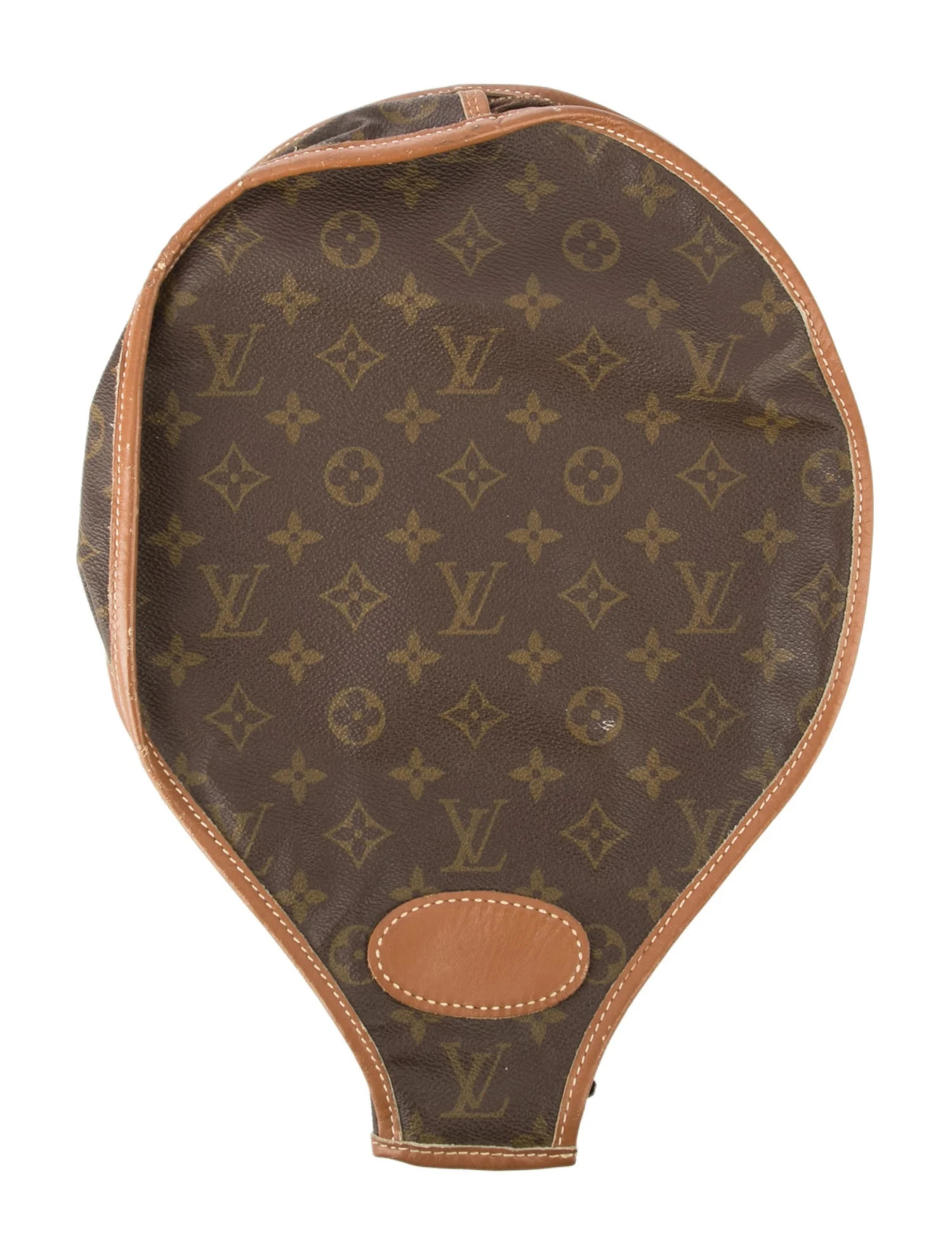Vintage Monogram Racket Cover | The RealReal