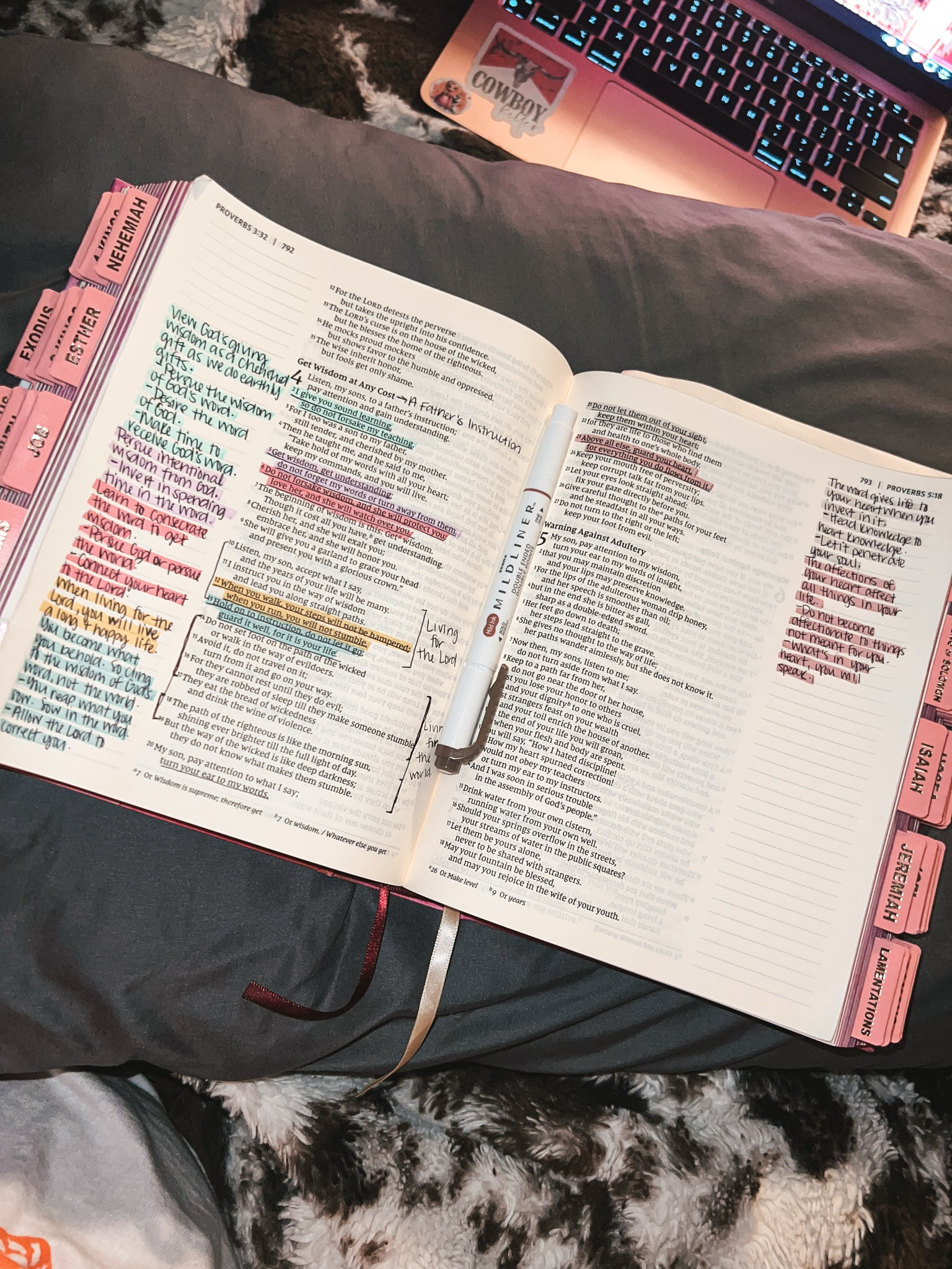 I use the bag to carry my bible to studies/church 🤎