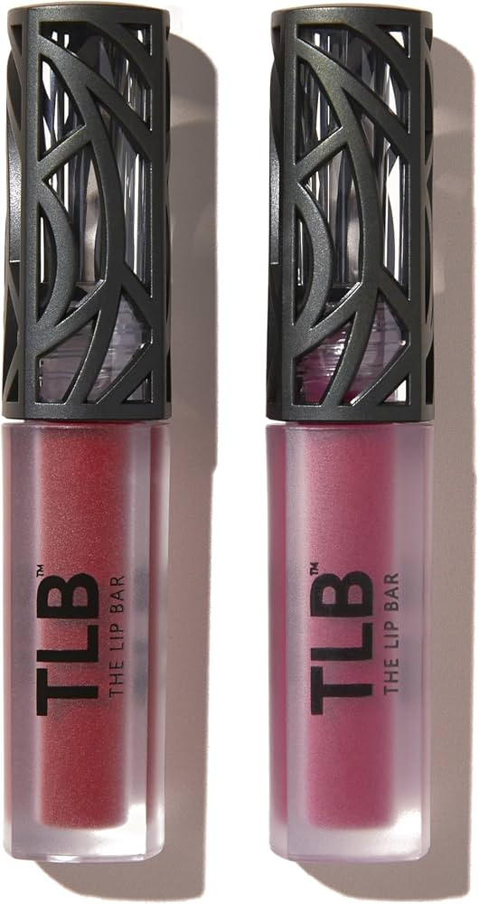 The Lip Bar - Nonstop Liquid Matte Lipstick 2-Pack, Bawse Lady (Blue Red) + Rich Auntie (Deep Ber... | Amazon (US)