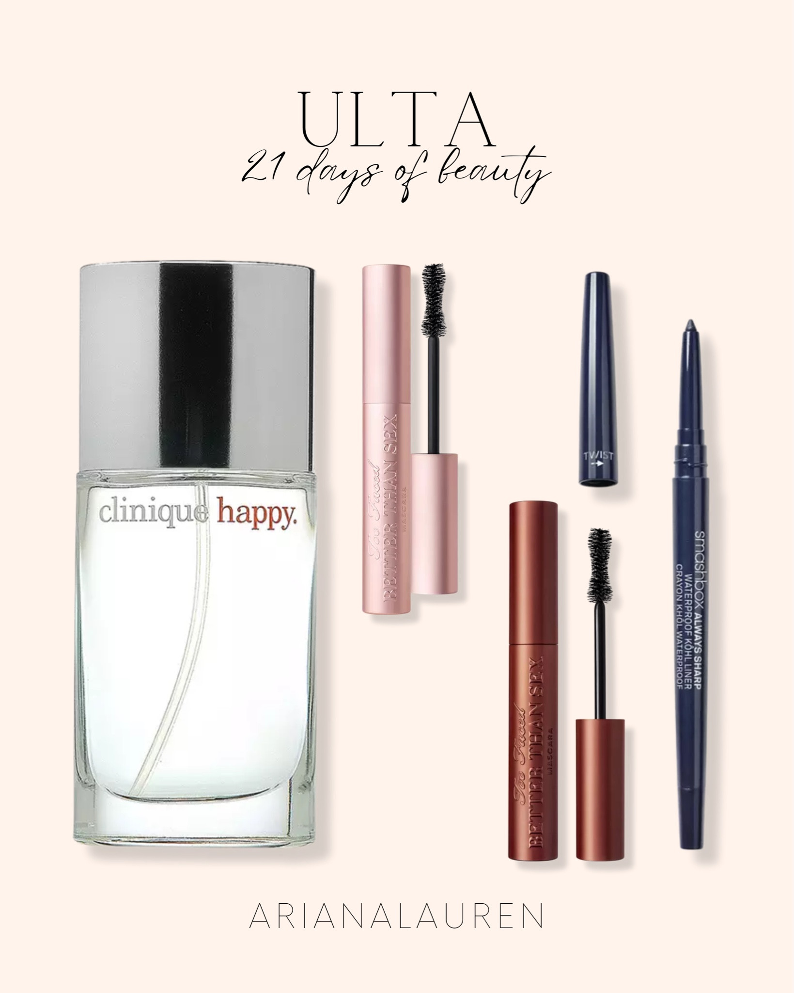 ulta, ulta sale, ulta 21 days of beauty, beauty, beauty faves, makeup, self care, routine, makeup routine 

#LTKbeauty #LTKSeasonal #LTKsalealert