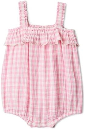 Amazon Essentials x Sofia Grainge Baby Girls' Cotton Gauze Sleeveless Romper | Amazon (US)