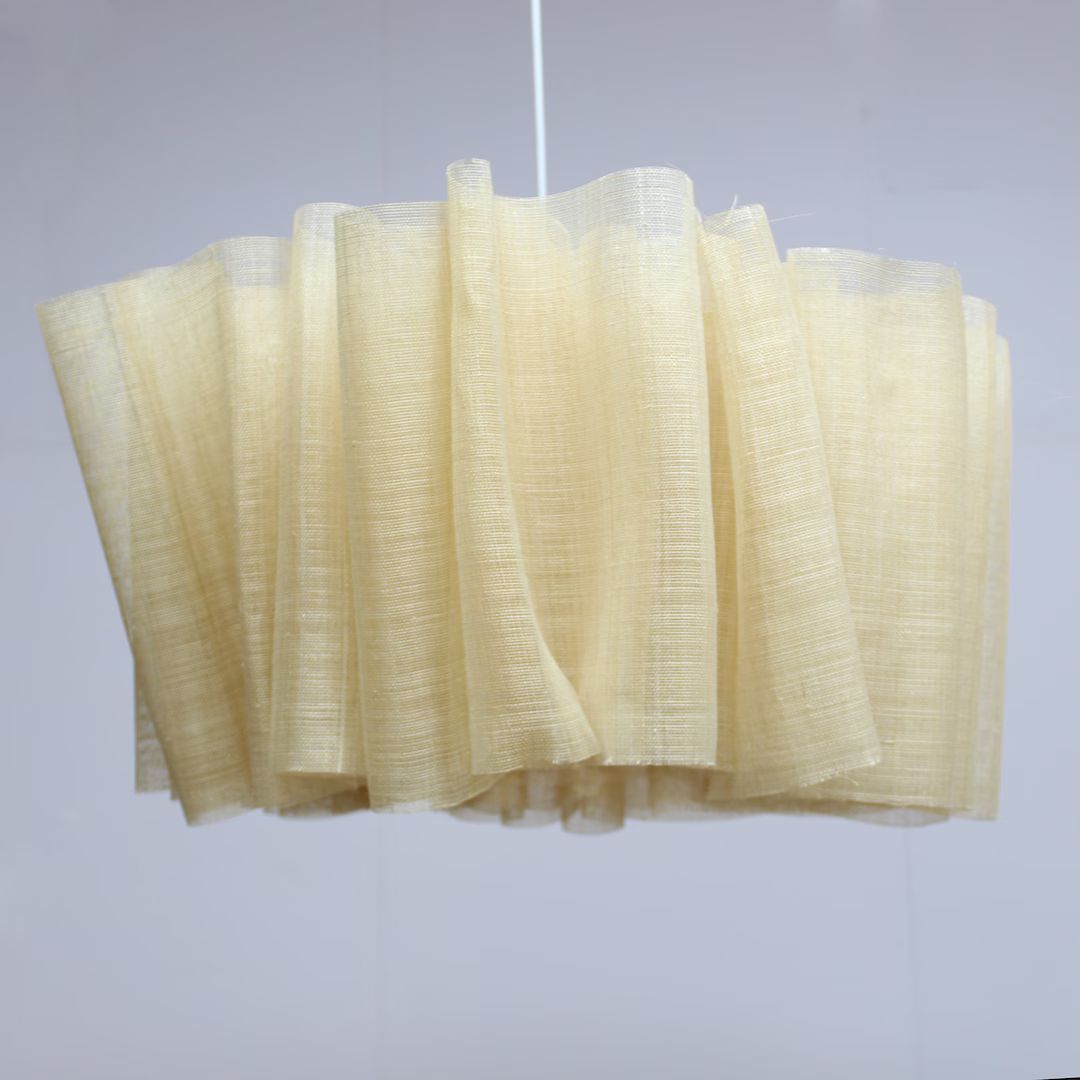 Duzy handmade irregular linen lamp for home decor,110-240V / 50-60Hz | Etsy (US)