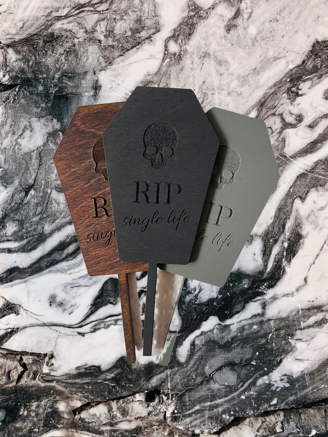 Cupcake Topper pack of 12  RIP Single Life Bachelorette - Etsy | Etsy (US)