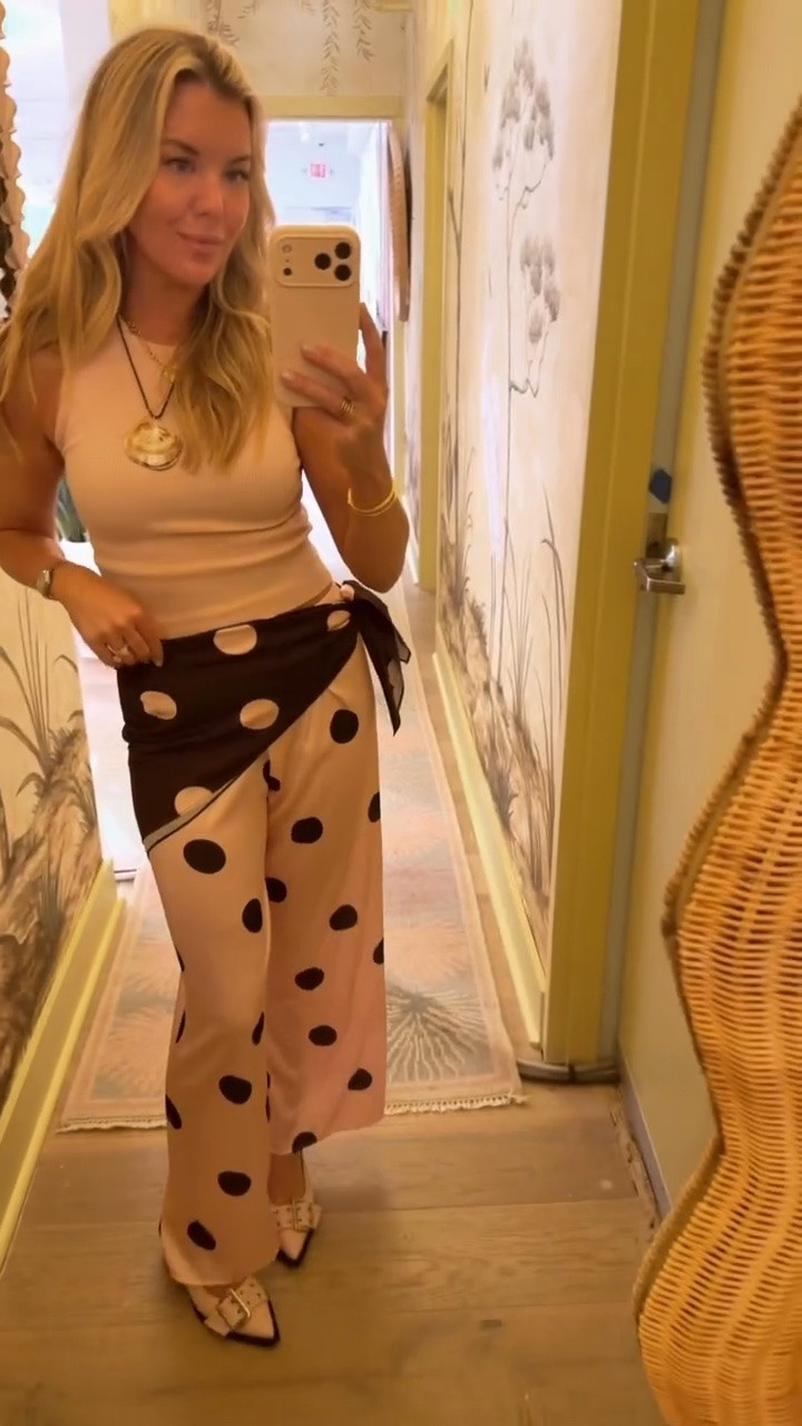 Le bop set from @Shopbop the top can be worn as a top, wrap, or scarf!

#LTKootd #LTKWorkwear #LTKOver40