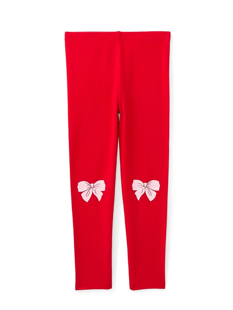 Holiday Time Toddler Girls Christmas Leggings, Sizes 12M-5T - Walmart.com | Walmart (US)