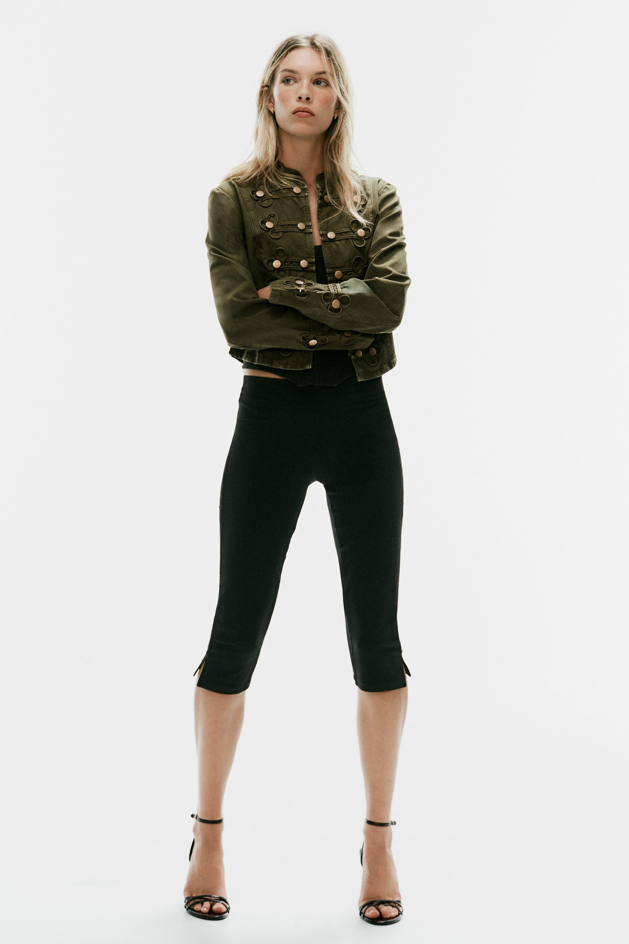 TRF DENIM BUTTON JACKET | Zara US