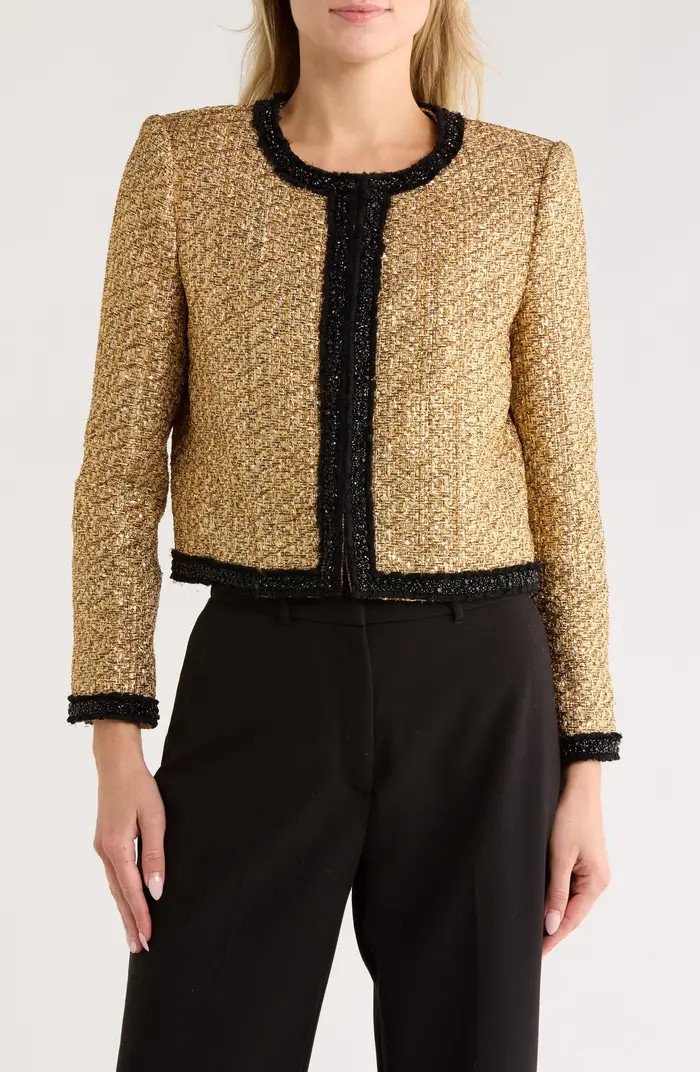 Alice + Olivia Landon Cropped Boxy Jacket | Nordstromrack | Nordstrom Rack