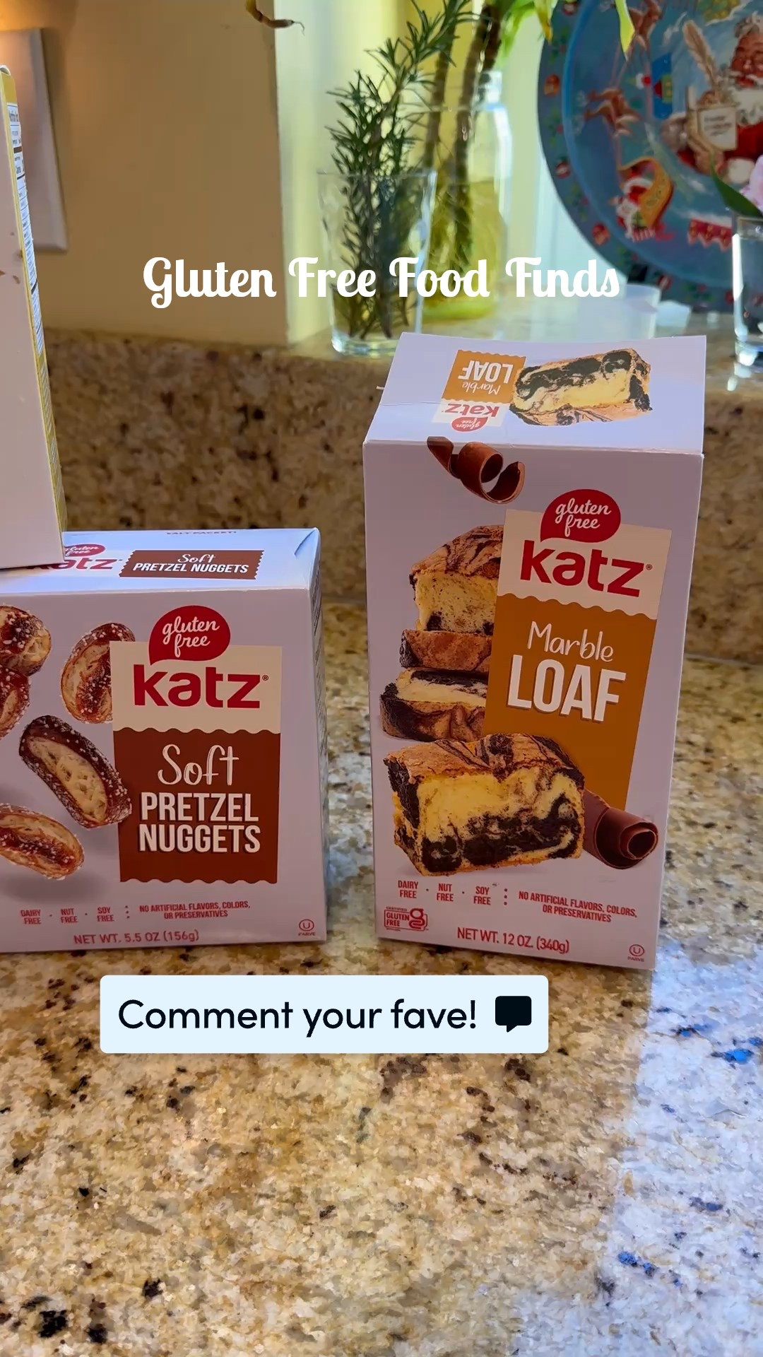 Gluten Free Allergen friendly KATZ delicious products I discovered this week.

The marble loaf is delicious but I m not finding a link. I purchased mine in store at Sprouts Farmers Market.

Which one would you try?
#glutenfree #glutenfreeproducts

#LTKfoodie #LTKdayinmylife #LTKmomlife