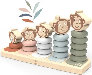 Monkey Family Stacker Toy | Nordstrom