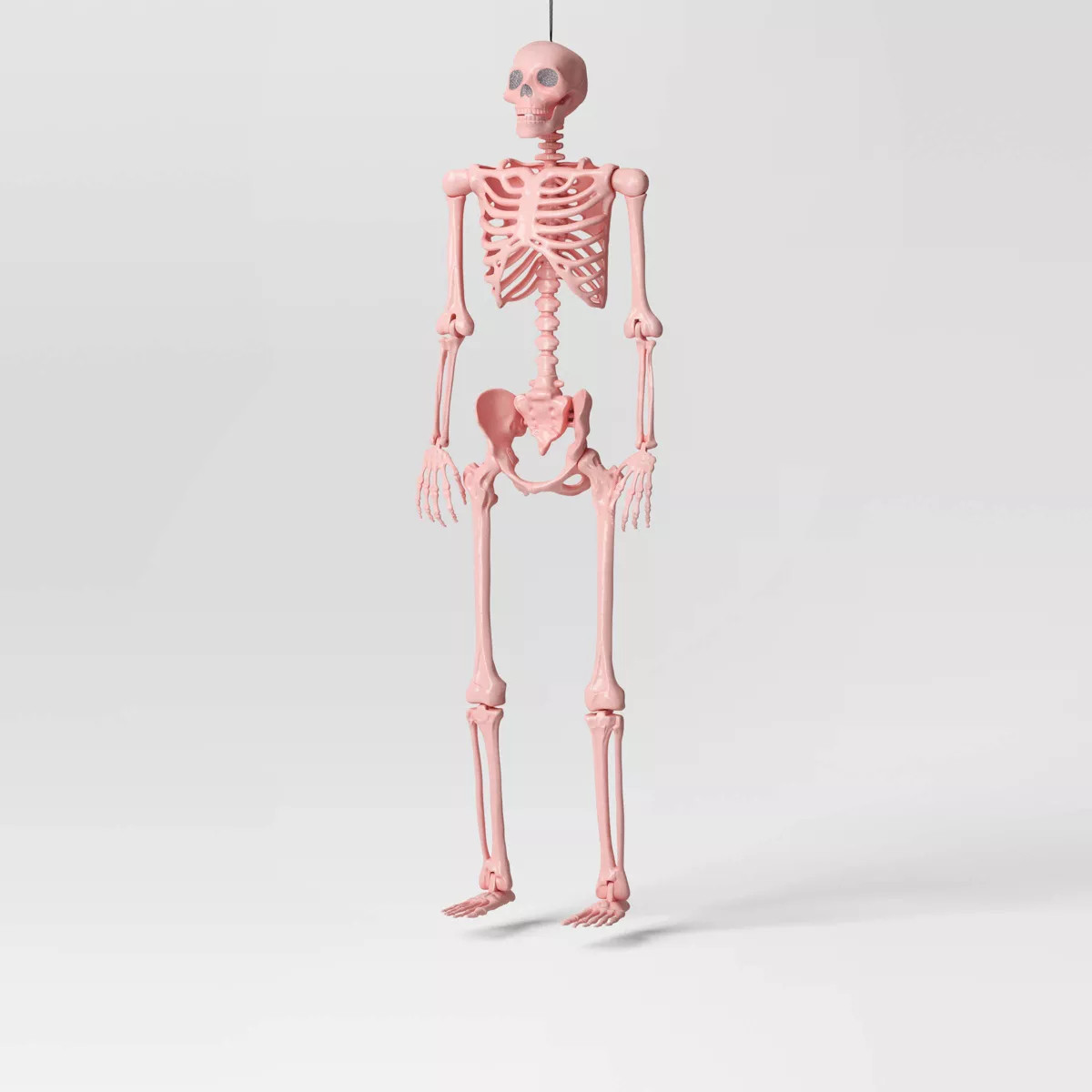 60" Poseable Skeleton Halloween Decorative Prop Blush Pink - Hyde and EEK! Boutique™ | Target