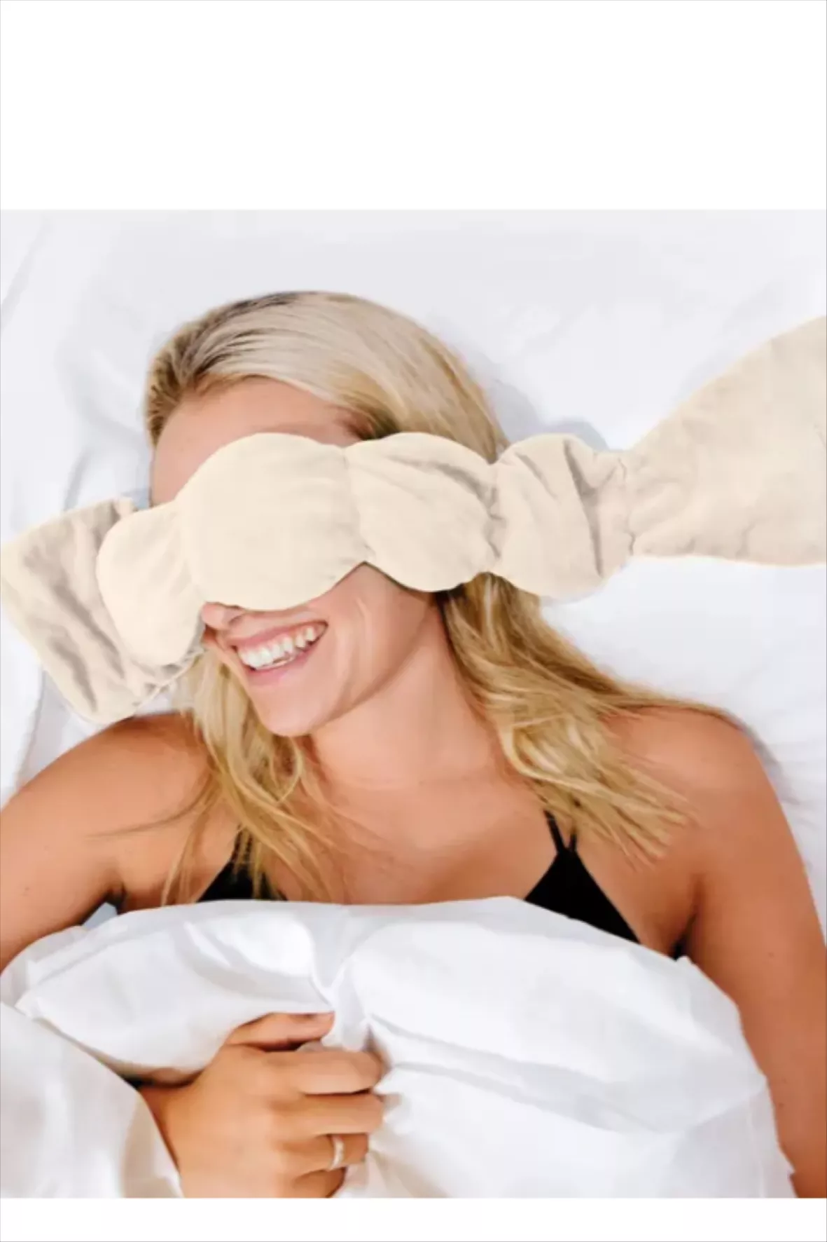 Chanel Quilted Silk Eye Sleeping Mask 