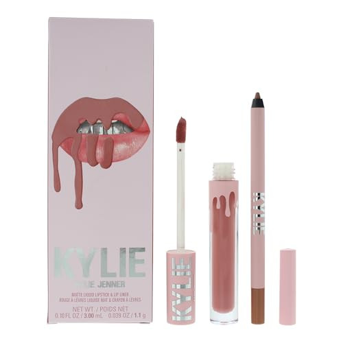 Matte Lip Kit - 808 Kylie by Kylie Cosmetics for Women - 2 Pc 0.10oz Matte Liquid Lipstick, 0.03oz Lip Liner | Amazon (US)