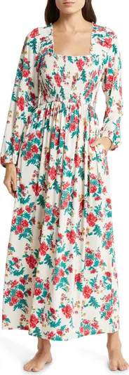 Moonlight Eco Long Sleeve Nightgown | Nordstrom