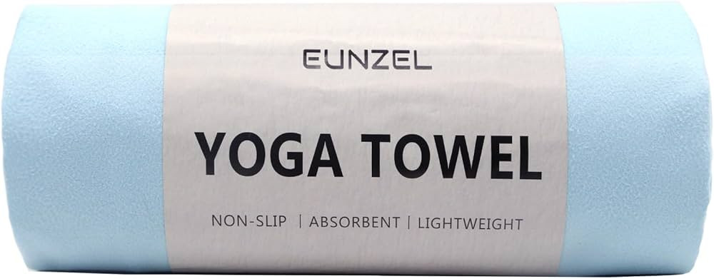 Eunzel Hot Yoga Towel Non Slip Yoga Mat Towel Non-Slip Sweat Absorbent Microfiber Towel for Hot Y... | Amazon (US)
