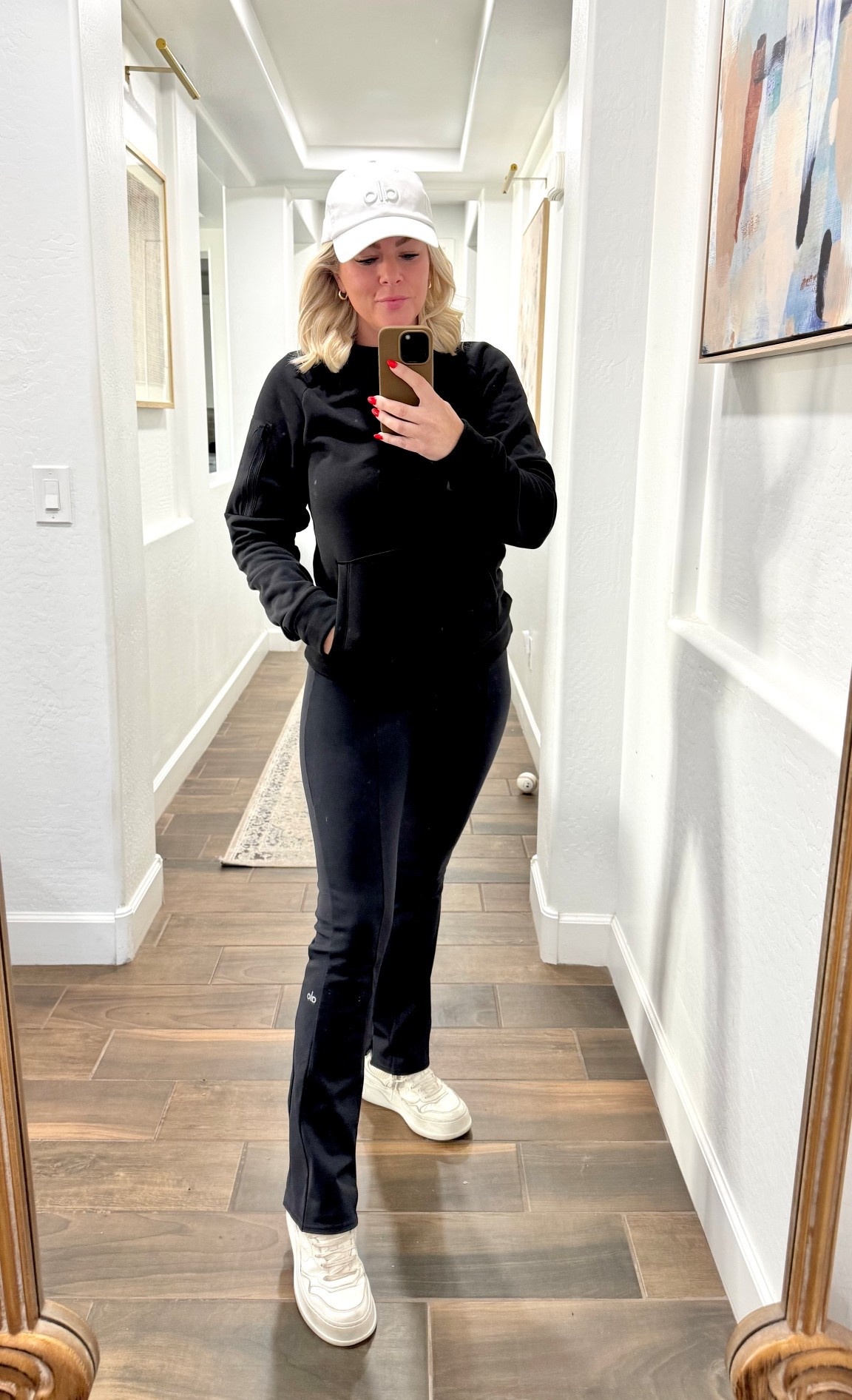 Black workout set ✔️
Flare leggings ✔️
Cozy hoodie ✔️
And the whole look is on sale today. Linking this ALO yoga set + hoodie on LTK—flattering, comfy, and budget-friendly.

black workout set, yoga set on sale, flare leggings, affordable activewear, athleisure outfit, black hoodie outfit, LTK sale finds, comfy travel outfit

#LTKSaleAlert #LTKActive #LTKCyberWeek
