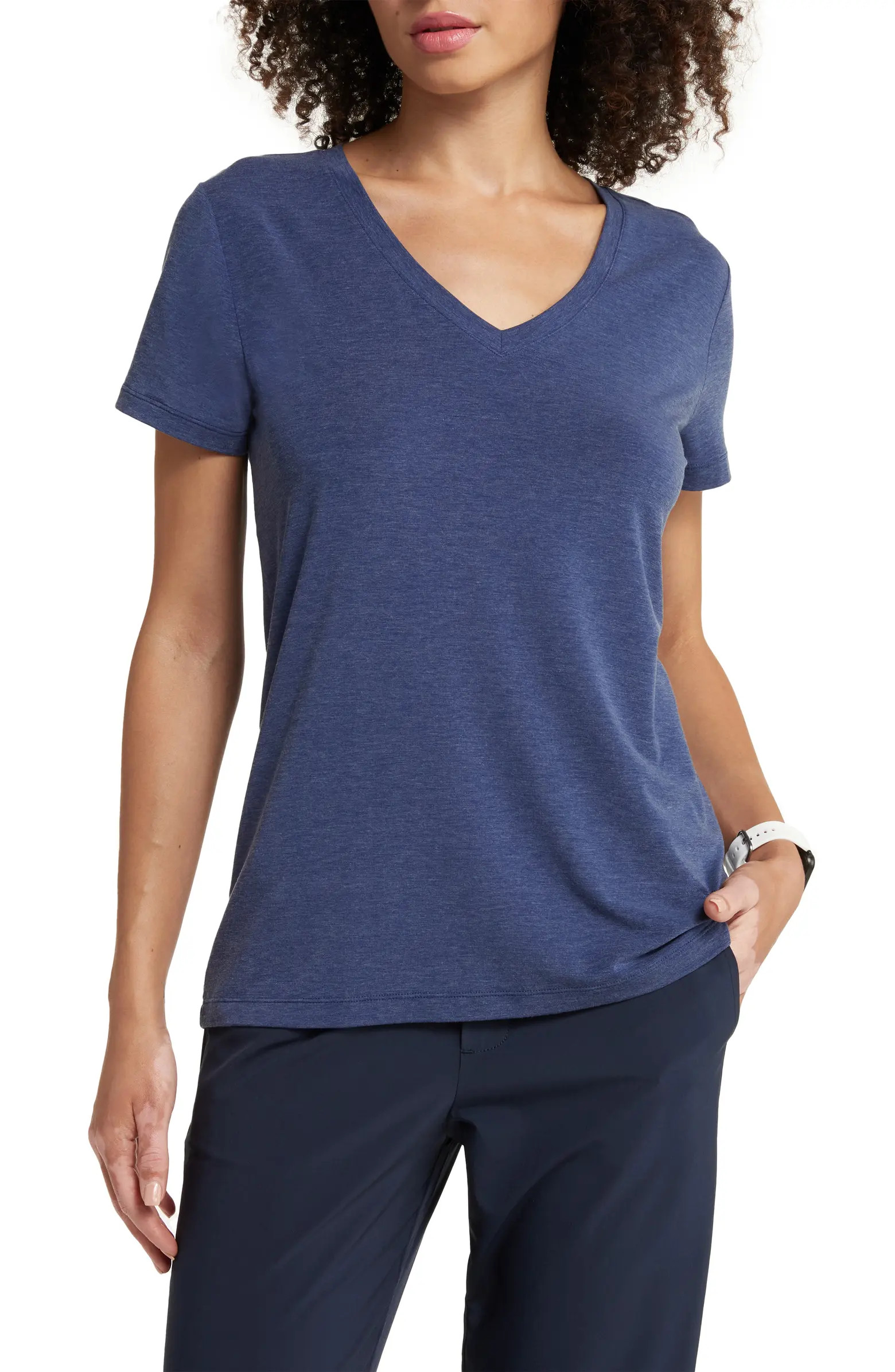 Ava V-Neck Active T-Shirt | Nordstrom
