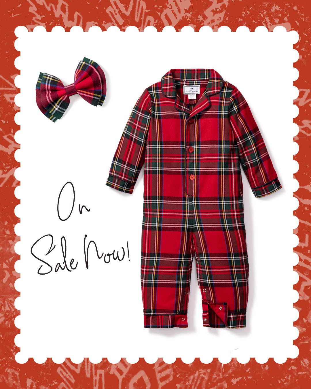 This Christmas pajama romper for kids is on sale now! This one goes quickly and there are many more styles for the whole family to choose from to either coordinate or match. 

#Christmaspajamas #Childrenschristmaspajamas #Christmasonesie #Babyschristmasoutfit #babychristmaspajamas #redplaid #matchingchristmasoutfits #christmasbow 

 #LTKGiftGuide #LTKHoliday #LTKSaleAlert