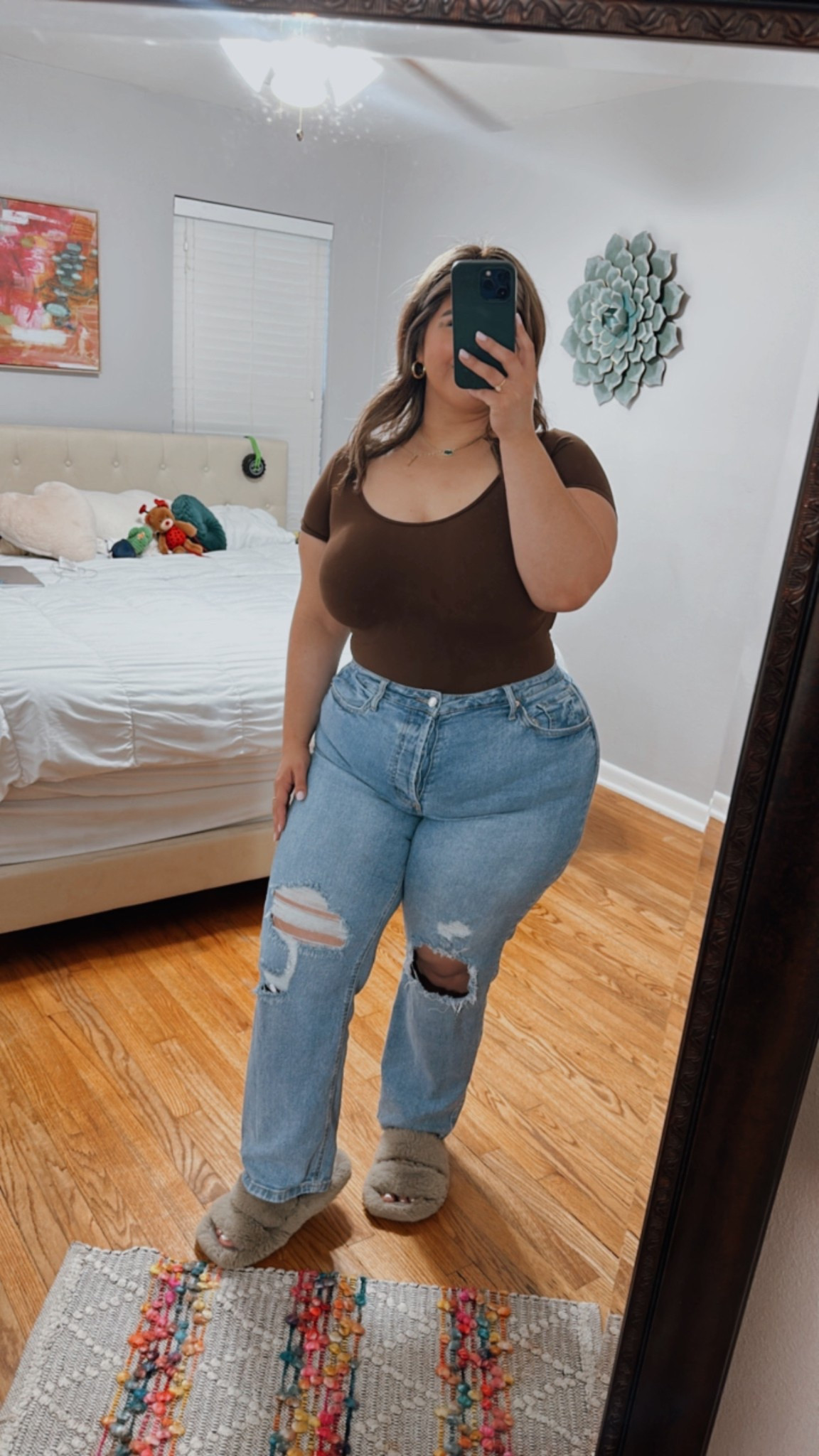 I just love this bodysuit!! 

these slippers too 🤭 

#LTKMidsize #LTKPlusSize #LTKStyleTip