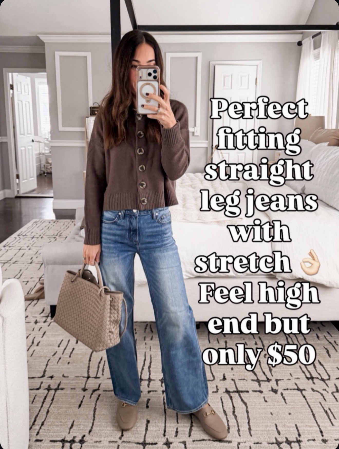 Perfect fitting straight leg jeans with stretch that feel high-end… and only $50 🙌 🔗⬇️

#LTKOver40 #LTKootd #LTKSeasonal