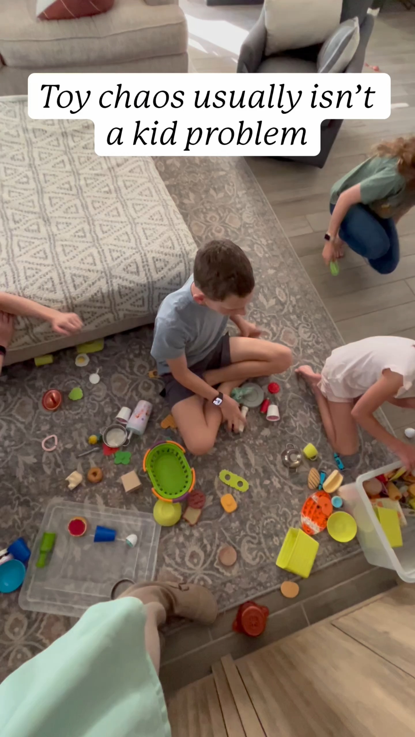 Toy chaos usually isn’t a kid problem.

It’s often a storage problem.

When toys have a clear place to go, cleanup becomes much easier for everyone — especially kids.

In a busy home with 8 kids, simple toy storage systems make a big difference.

Sharing the baskets and organizers we use to keep toys contained and easy to clean up.

Tap to shop the toy storage we use in our home. 

 #LTKdayinmylife #LTKmomlife #LTKHome