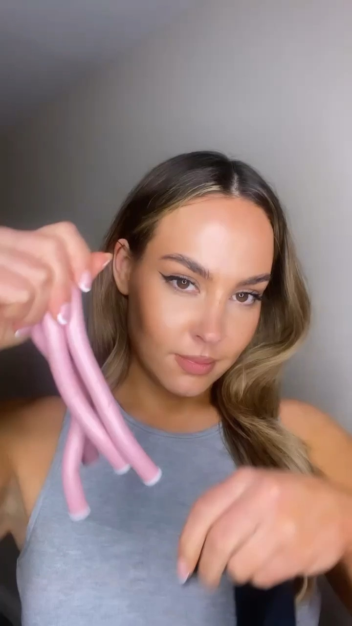 Overnight Blowout with socks & bendy rods 

#LTKstyletip #LTKbeauty