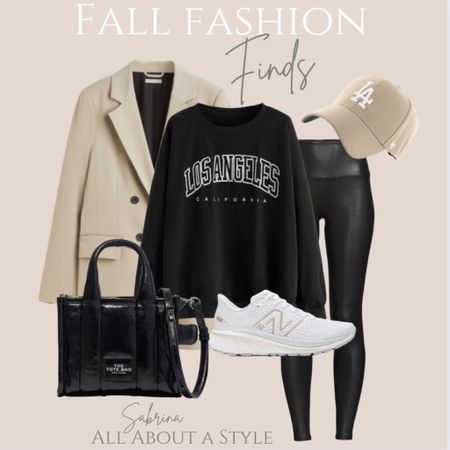 Fall Fashion Finds. 
Sweatshirt
Faux Leather Leggings 
Blazer 
Ball Hat 
Tote Bag 
@amazon @hm



Follow my shop @allaboutastyle on the @shop.LTK app to shop this post and get my exclusive app-only content!

#liketkit 
@shop.ltk
https://liketk.it/3UFi9