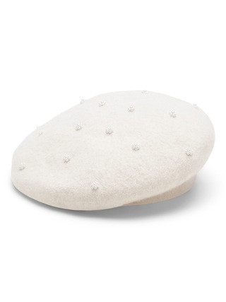Pearl Wool-Blend Beret | Banana Republic (US)