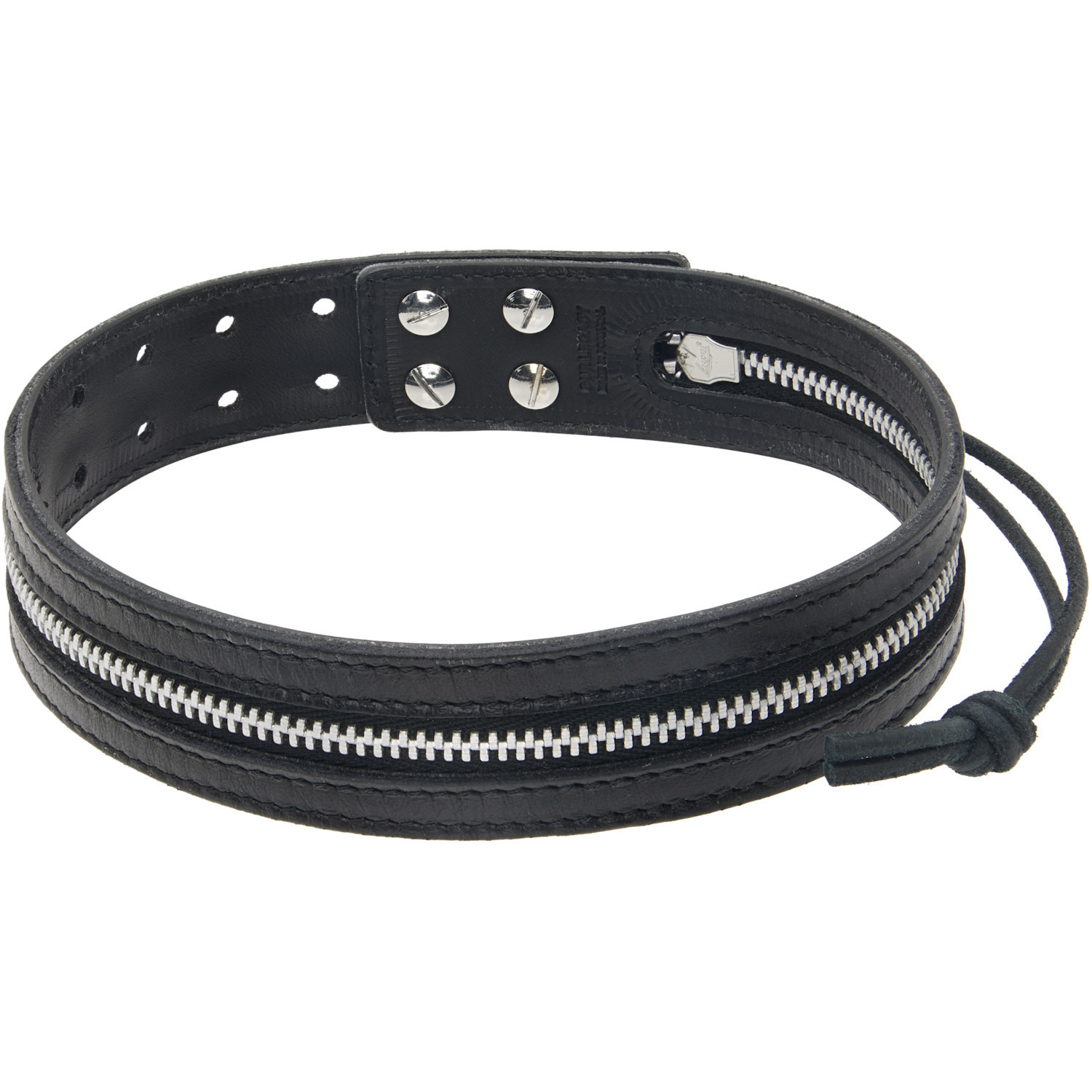 OUR LEGACY Zipped Choker | SSENSE