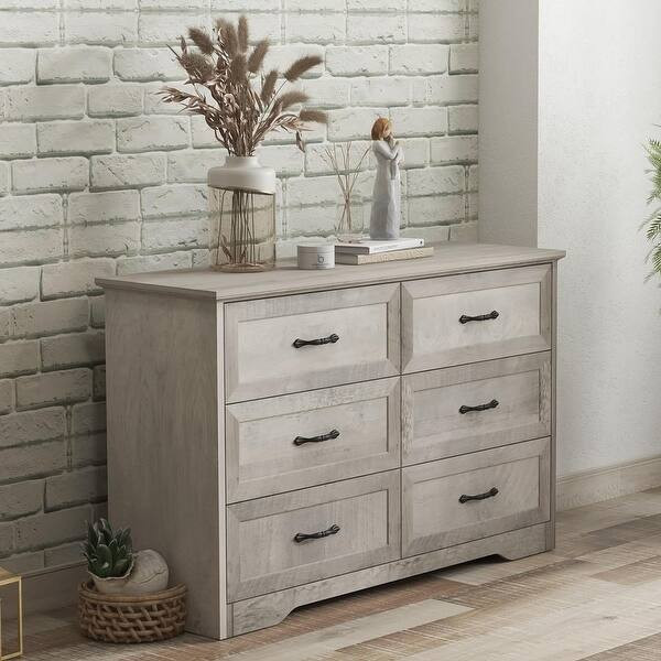 Tall Wood Dresser Chest Closet, Hallway, 6 Drawers - Bed Bath & Beyond - 40500094 | Bed Bath & Beyond