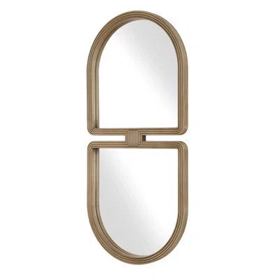 Uttermost Jacques Art Deco Gold Mirror | Wayfair North America