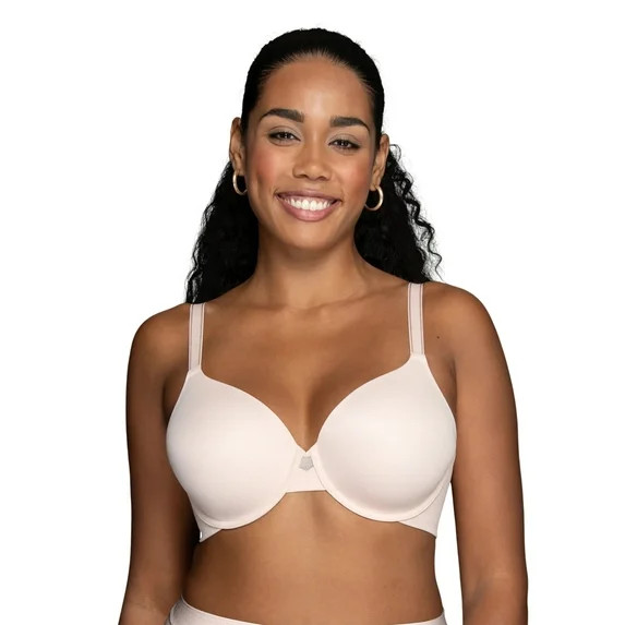 Vanity Fair Radiant Women's Underwire Bra - Back and Side Smoothing, Full Coverage T-Shirt Bra, S... | Walmart (US)
