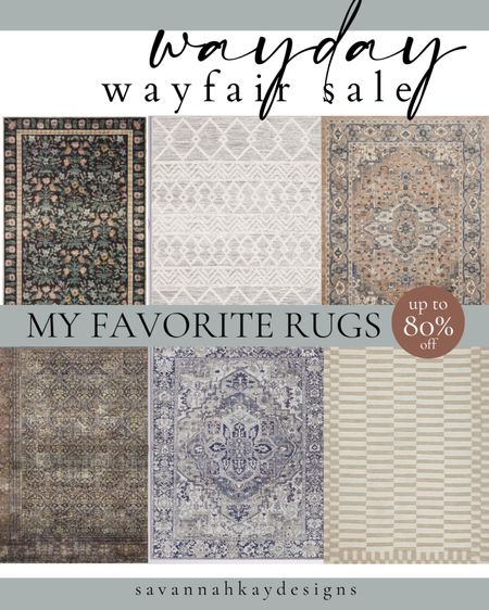 Rugs are one of my favorite things to buy during a sale and the prices during @wayday #wayfair are so good! 

#arearug #loloi #riflepaperco #chrislovesjulia #amberlewis #homedecor #sale #wayday #sale

#LTKHome #LTKxWayDay #LTKSaleAlert