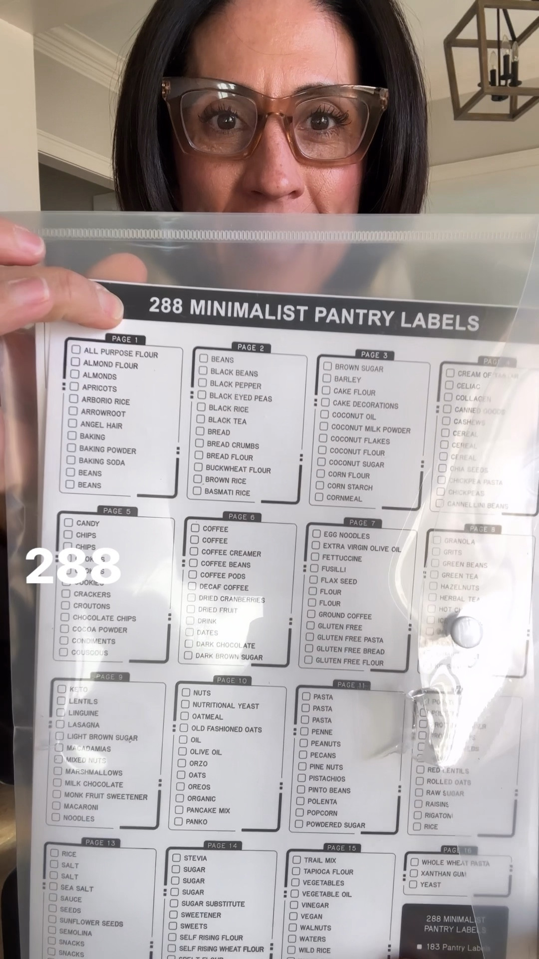 Pantry chaos → calm in under 10 minutes 🙌✨
This might be my best Amazon find yet for busy moms who crave organization without the extra work (or the Cricut 😅). I grabbed these under $9 pantry labels (288 of them!) and finally labeled all my dry goods…snacks, baking supplies, spices, pasta, cereal, coffee, you name it.

If you love a tidy pantry, live for aesthetic organization, have a little “organized mom OCD,” and want your pantry to look Pinterest-worthy without the DIY stress, this is your sign. Functional, affordable, mom-life approved, and honestly too good not to share.

👉 Tap my LTK to shop this pantry organization must-have and give your pantry the glow-up it deserves. Because moms deserve systems that actually make life easier — not more complicated. 🫶

#LTKFinds #AmazonFinds #PantryOrganization #MomLifeHacks #HomeOrganization #PantryGoals #OrganizedMom #BudgetFinds #KitchenOrganization #PantryMakeover #BusyMomLife #HomeAesthetic

#LTKHome #LTKmomlife