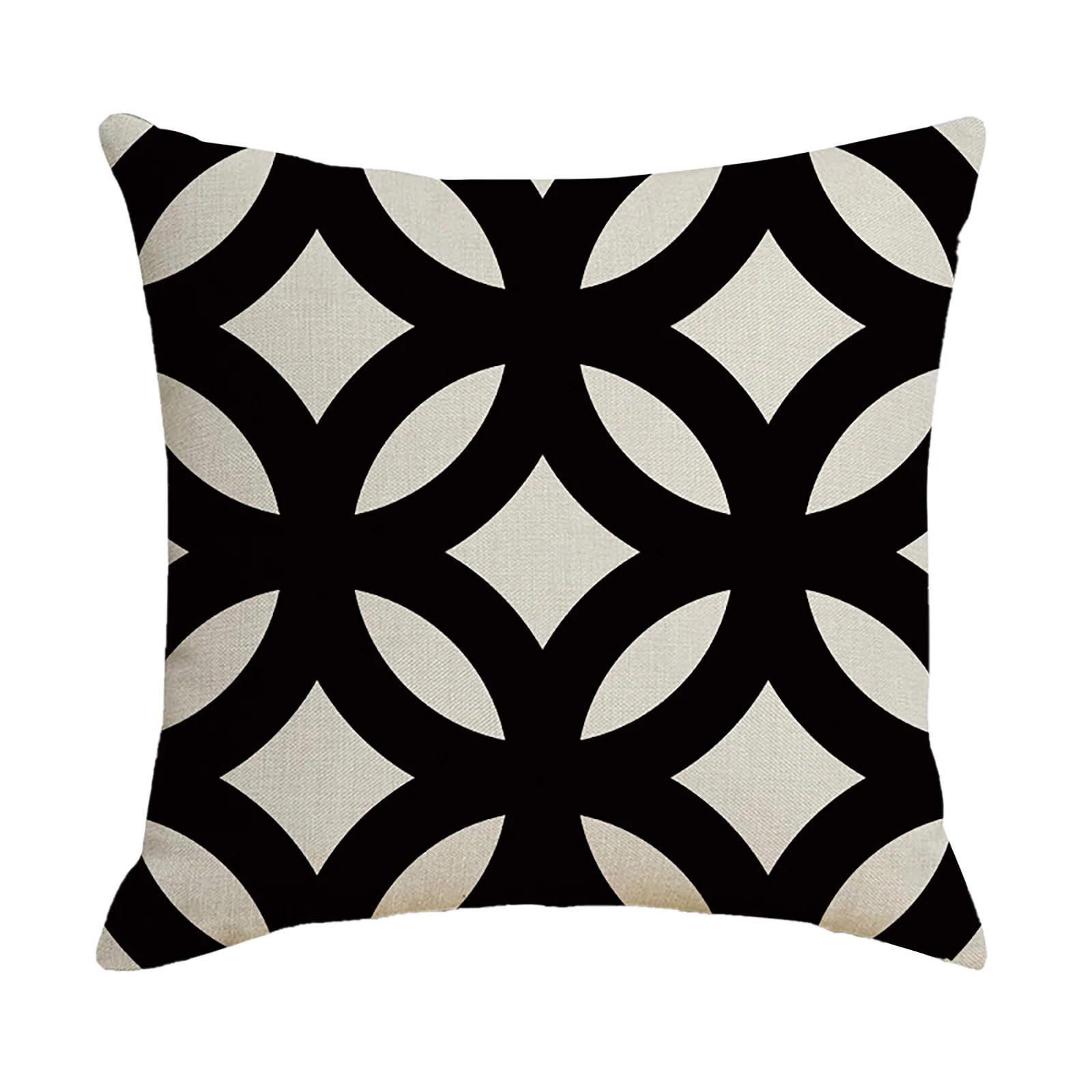 Black White Waterproof Hugging Pillow Household Design Pattern Sand Pillow | Walmart (US)