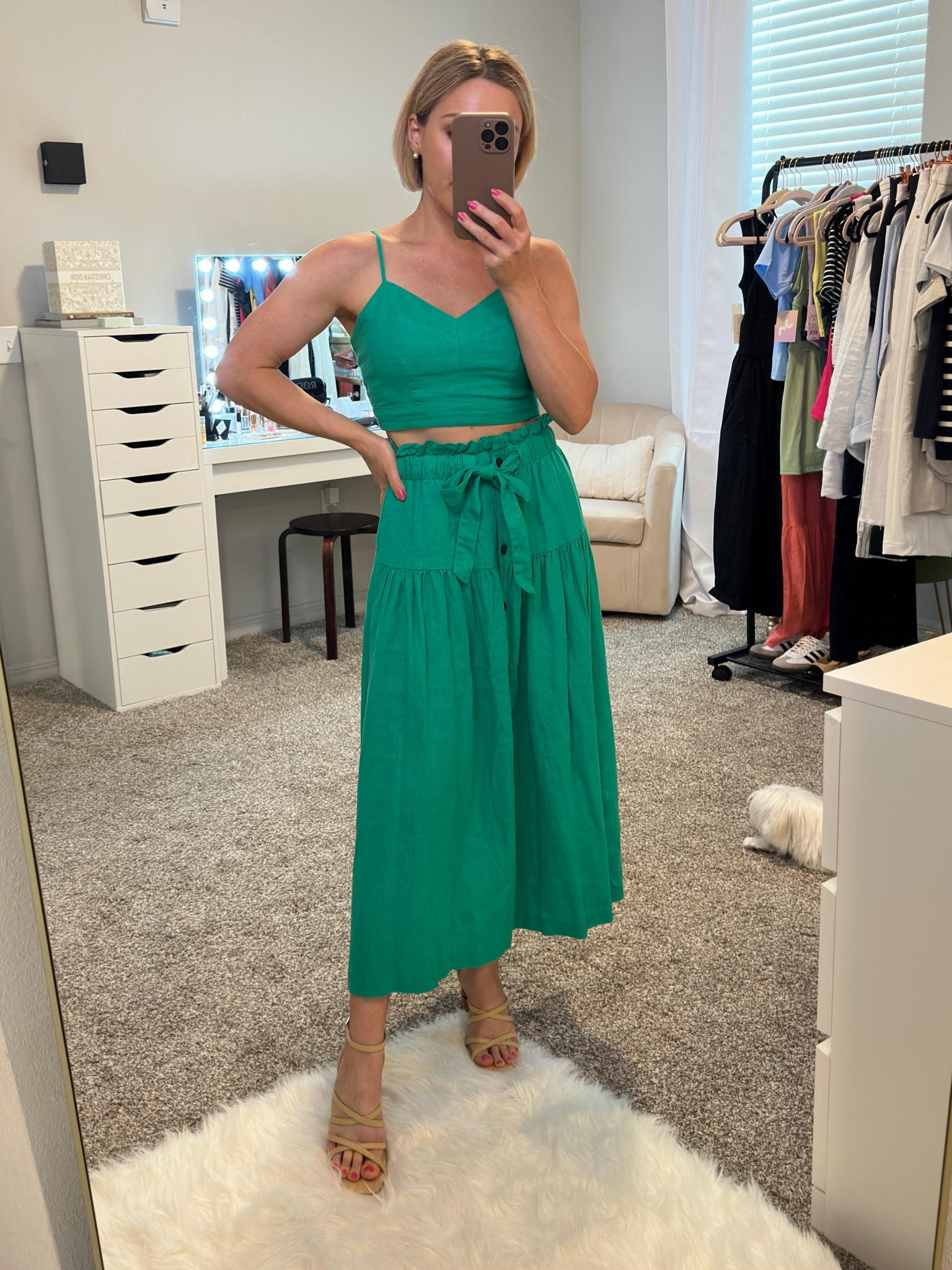 Affordable spring set from Target - super cute and available in several colors. Wearing size xs in both the skirt and crop top. Crop top has adjustable straps 

#LTKSeasonal #LTKfindsunder50 #LTKtravel