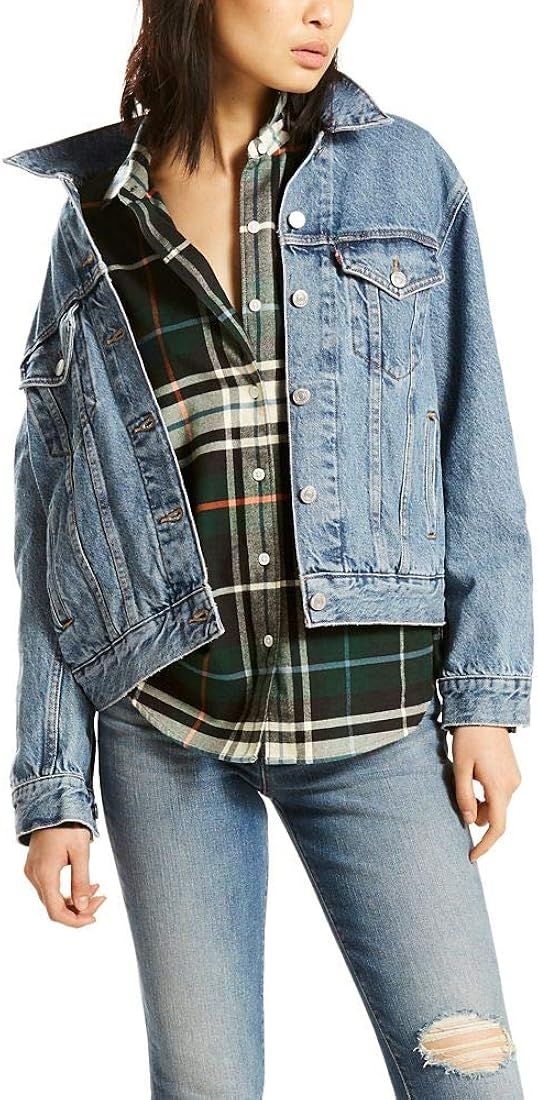 Levi's Women's Ex-Boyfriend Trucker Jacket | Amazon (US)