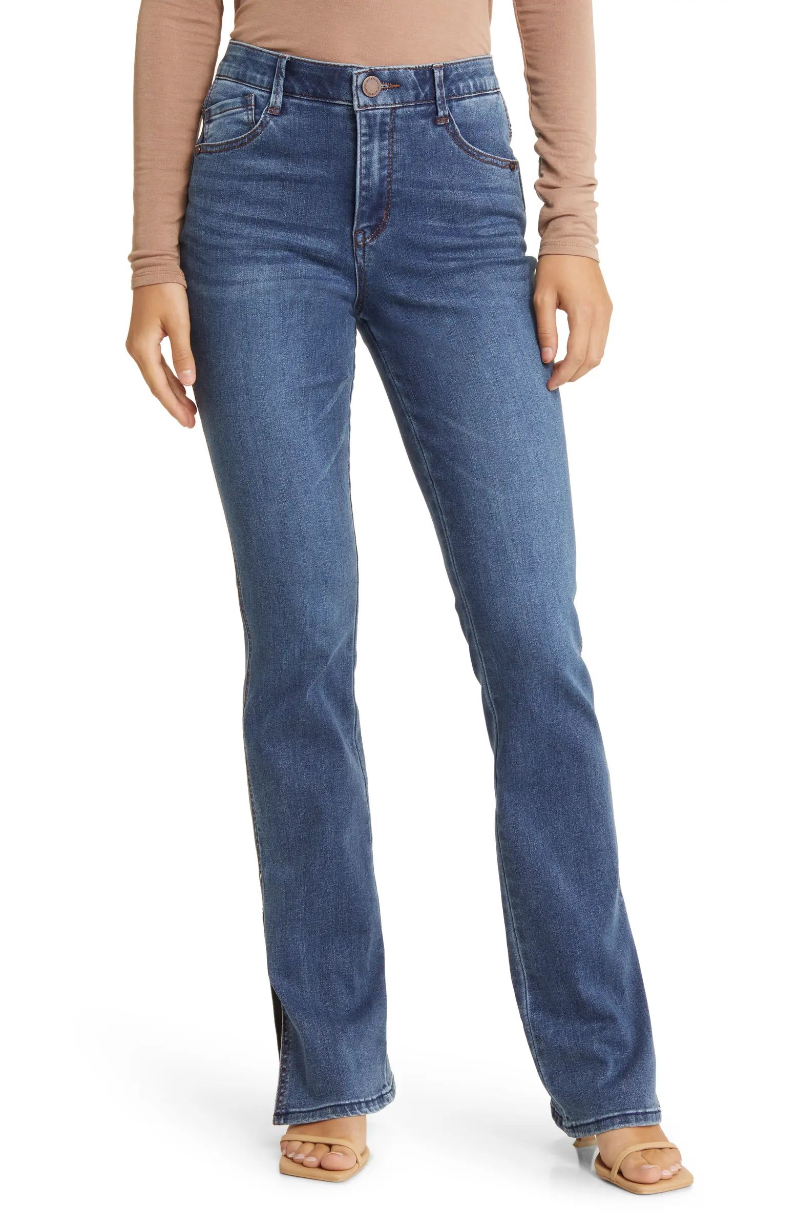 'Ab'Solution High Waist Bootcut Jeans | Nordstrom