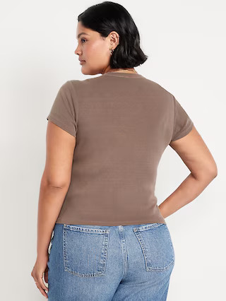 Snug Crop T-Shirt | Old Navy (US)