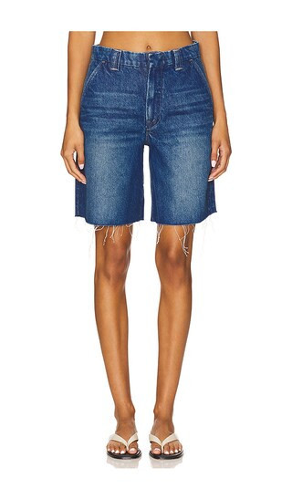 MOTHER The Lunch Money Short Fray in Blue. - size 29 | Revolve Clothing (Global)