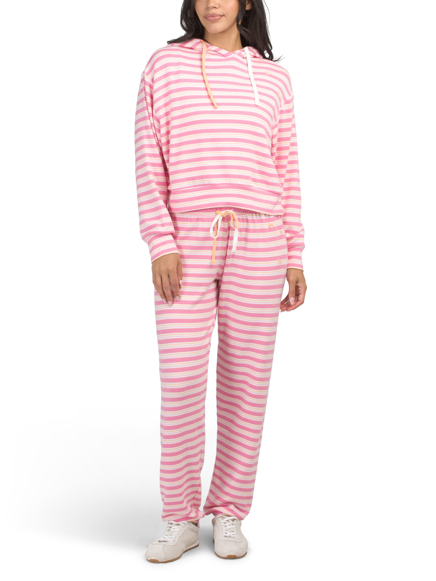 Sorbet Striped Hoodie And Pants Collection | Workout Sets | Marshalls | Marshalls