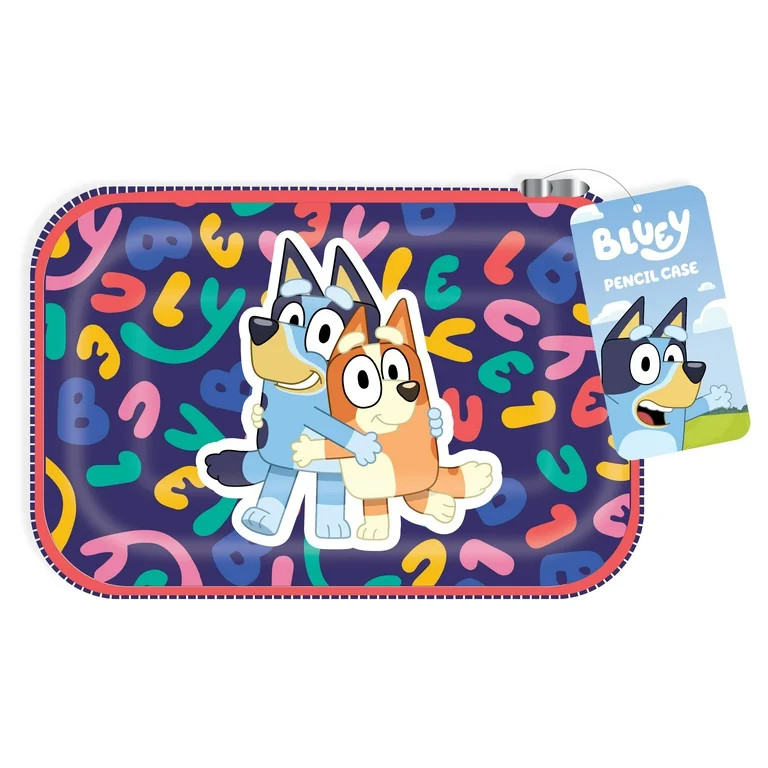 Bluey Pencil Case with Zipper for Students, Elementary School | Walmart (US)