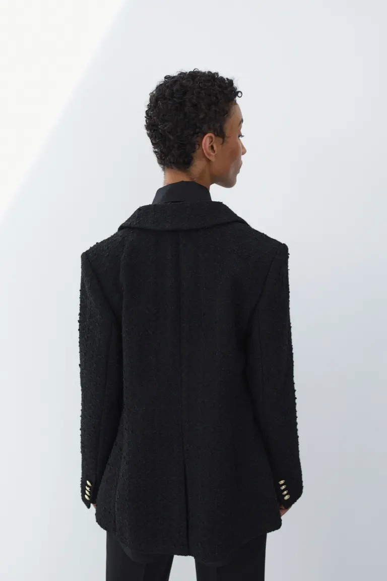 Textured-weave blazer | H&M (UK, MY, IN, SG, PH, TW, HK)