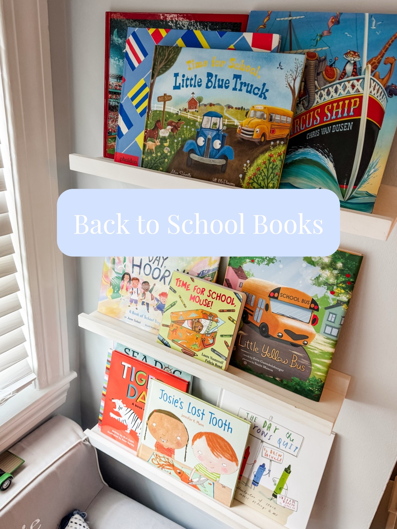 back to school books for kindergartners!